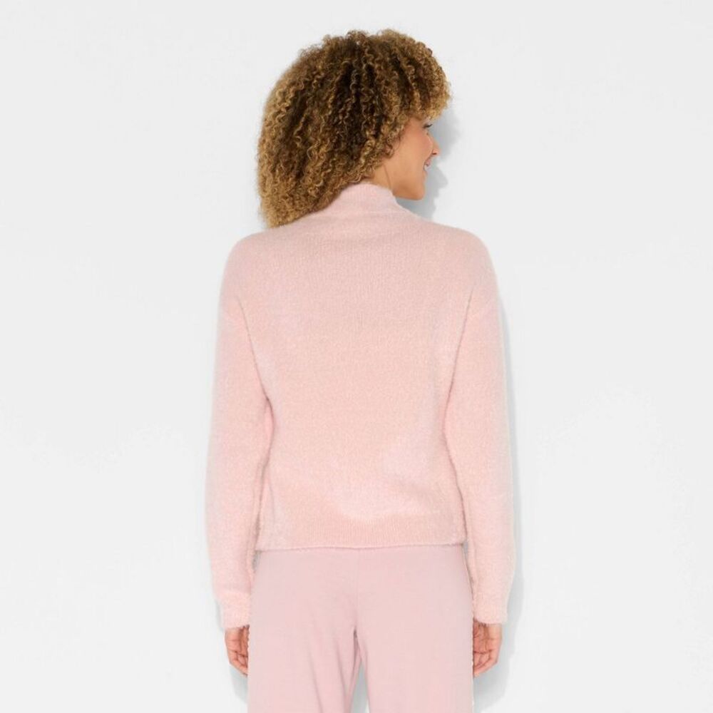Wicked x Katie Kime Women's Logo Graphic Cardigan - Light Pink L - Picture 3 of 3